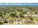 Aerial view of the neighborhood, showcasing tree-lined streets and well-maintained homes at 2812 E Michigan St, Orlando, FL 32806