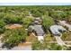 Aerial view of home in an established neighborhood at 4371 Vestawood Ct, Sanford, FL 32773
