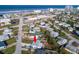 Aerial view of the property, showcasing its location near the beach, local amenities, and nearby businesses at 8 Palm Dr, Ormond Beach, FL 32176