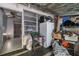 Storage room with tile flooring and vintage refrigerator at 1136 Lakewood Park Dr, Daytona Beach, FL 32117