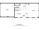 Detailed floor plan featuring the garage, kitchen, dining area, living room, foyer, and bathroom at 1168 Lakeshore Breeze Pl, Kissimmee, FL 34747