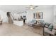 Spacious open-concept design seamlessly connects the kitchen and living area for easy entertaining and relaxing at 1168 Lakeshore Breeze Pl, Kissimmee, FL 34747