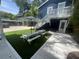 Home with deck and stairs leading to the second story at 1521 E Harwood St, Orlando, FL 32803