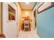 Cozy hallway featuring a desk with guitars and a colorful design at 194 Larkspur Ct, Kissimmee, FL 34743