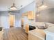 Efficient kitchen boasting plenty of storage, modern appliances, and an eat-in breakfast bar at 1961 Lochshyre Loop, Ocoee, FL 34761