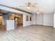 Open floor plan with view of the kitchen at 1961 Lochshyre Loop, Ocoee, FL 34761