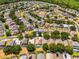 Aerial view showing a community pool, clubhouse and other amenities at 2712 Lido Key Dr, Kissimmee, FL 34747