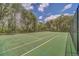 Enjoy a match on this meticulously maintained tennis court with ample space for recreational play and competition at 2712 Lido Key Dr, Kissimmee, FL 34747