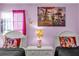 Charming bedroom features twin beds, themed decor, and a matching lamp on the nightstand at 8160 Sun Palm Dr, Kissimmee, FL 34747