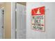 Hallway features a quirky wizards-only sign above an arrow pointing 'beyond this point' at 8160 Sun Palm Dr, Kissimmee, FL 34747