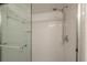 Modern tiled shower with glass door and updated fixtures at 935 Amy Ridge Ct, Kissimmee, FL 34747