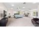 Huge living space features a bedroom, tv area, small kitchen and living area with an easy flow at 1046 Blackwood St, Altamonte Springs, FL 32701