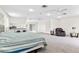 Living space features a bed, tv, kitchen and an open, comfortable flow to the design at 1046 Blackwood St, Altamonte Springs, FL 32701