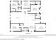 Second-level floor plan showcasing bedrooms, bathrooms, and walk-in closets at 10626 Bonne Chance Dr, Orlando, FL 32832