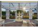 Community fountain with a multi-tiered design, surrounded by lush landscaping and a paved walkway at 112 Southern Pecan Cir # 201, Winter Garden, FL 34787