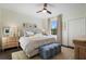 Serene bedroom with a large window, neutral tones, and ample natural light at 112 Southern Pecan Cir # 201, Winter Garden, FL 34787