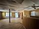 The basement offers ample space and features a drop ceiling at 122 Laurel Dr, Sanford, FL 32773