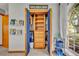 Closet with custom shelving and storage; rods reels lures decor at 2810 Windsong Ln, St Cloud, FL 34772