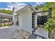 Convenient outdoor shower and changing area located near the main house and backyard at 2810 Windsong Ln, St Cloud, FL 34772