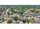 Charming neighborhood aerial view, showcasing the home's location and surrounding community at 2848 Wilshire Rd, Clermont, FL 34714