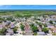 Charming neighborhood aerial view, showcasing the home's location and surrounding community at 2848 Wilshire Rd, Clermont, FL 34714