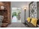 Stylish hallway with a view of the pool and patio area at 3306 Fishermans Cv, Winter Park, FL 32792