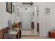 Welcoming entryway featuring tile floors, chair rail and natural lighting at 3790 Ne 22Nd Ave, Ocala, FL 34479