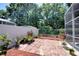 Paver patio and landscaping in backyard at 4381 Creekside Blvd, Kissimmee, FL 34746