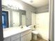 Bathroom featuring tub and shower, vanity, and a large mirror at 455 Wymore Rd # 203, Altamonte Springs, FL 32714