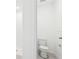 Clean bathroom with a white toilet and shower at 4717 Jasmine Cir, Leesburg, FL 34748