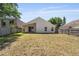 Large backyard with fence at 5537 Misty Woods Dr, Oviedo, FL 32765