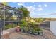 Enjoy the brick-paved patio with lush garden area, a perfect spot for relaxation at 600 Rob Roy Dr, Clermont, FL 34711