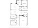 Detailed floor plan showcasing the layout of the home's rooms and living spaces at 655 Eagle Pointe South, Kissimmee, FL 34746