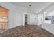 Spacious living room with herringbone floors, high ceilings, and neutral decor at 655 Eagle Pointe South, Kissimmee, FL 34746