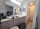 Functional bathroom with a spacious counter and direct access to a toilet area at 741 Truman Ave, Lady Lake, FL 32159