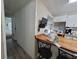 Eat in kitchen, bright with stainless appliances and white cabinets at 741 Truman Ave, Lady Lake, FL 32159