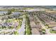 Aerial view of neighborhood featuring well-maintained homes and community lakes at 16261 Admirals Cove Ln, Winter Garden, FL 34787