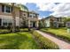 Attractive two-story home featuring well-maintained landscaping and a brick-lined walkway at 16261 Admirals Cove Ln, Winter Garden, FL 34787