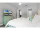 Bright bedroom showcasing a ceiling fan and coordinated furniture at 2026 Key Bay Trl, Kissimmee, FL 34747