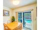 Cozy dining area with view of the pool and patio at 2729 Hilda Ct, Orlando, FL 32826