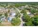 Bird's eye view of the property in a leafy neighborhood, complete with well-maintained streets at 2990 Mallard Dr, Deltona, FL 32738