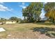Spacious backyard with lush green grass and mature trees at 315 Tulane Dr, Altamonte Springs, FL 32714
