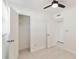 Bright bedroom features tile flooring, ceiling fan and closet with storage at 315 Tulane Dr, Altamonte Springs, FL 32714