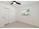 Bedroom featuring tile flooring, a window with white blinds and a closet at 315 Tulane Dr, Altamonte Springs, FL 32714