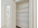 Bright closet with shelving for storage, showcasing a well-organized space at 315 Tulane Dr, Altamonte Springs, FL 32714
