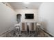 Elegant dining room with a modern table, chairs, and contemporary decor at 443 S Observatory Dr, Orlando, FL 32835