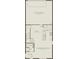 First floor layout showcasing open-concept design, kitchen, cafe, gathering room, and two car garage at 5032 Starling Bird Ln, St Cloud, FL 34771