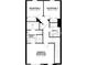 Second-floor floorplan shows owner's suite, two bedrooms, and two bathrooms at 628 Pothos St, Apopka, FL 32703