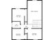 Upstairs floor plan highlights bedrooms and bathroom dimensions, along with the layout of the upper level at 905 Ocala Woods Ln, Orlando, FL 32824