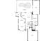 Detailed floor plan showcasing the layout of the home, including the pool, garage, and spacious living areas at 905 Ocala Woods Ln, Orlando, FL 32824